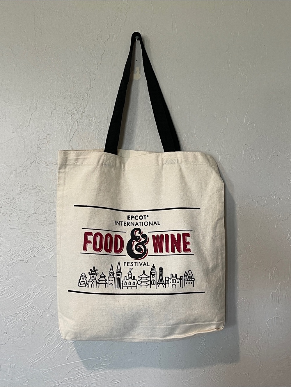 2018 Disney Food & Wine Festival Tote Bag